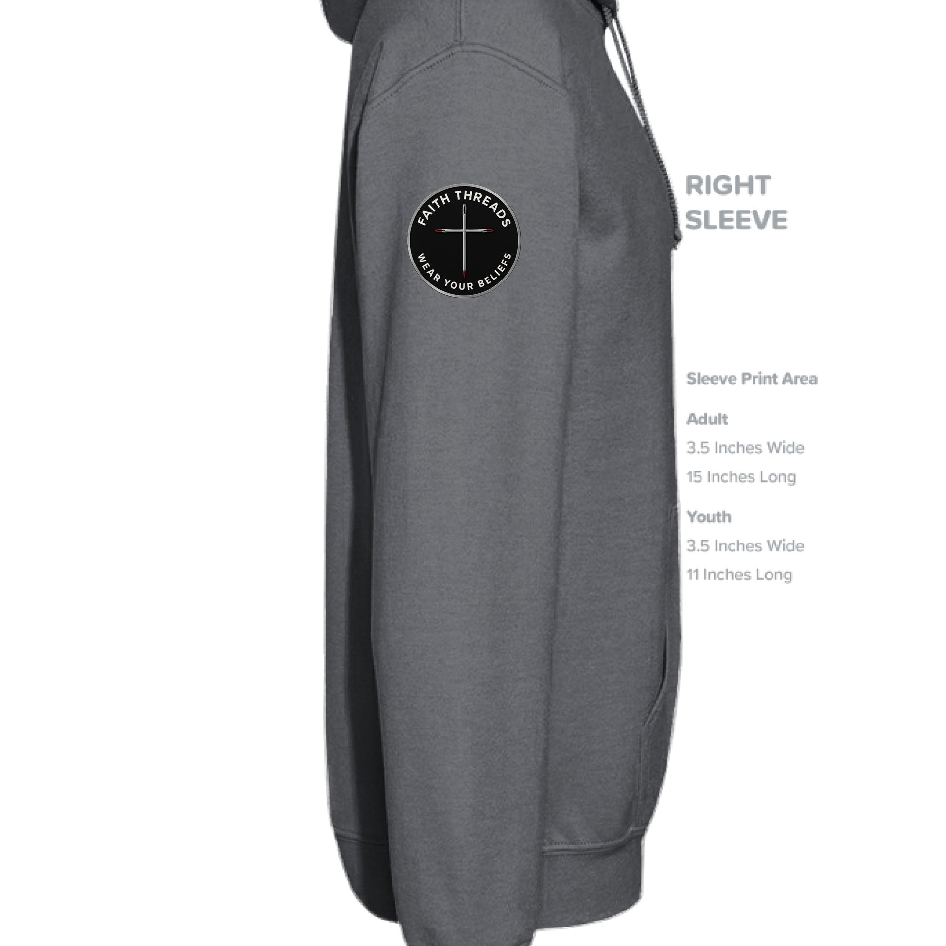 CHARCOAL GREY - SLEEVE_RIGHT