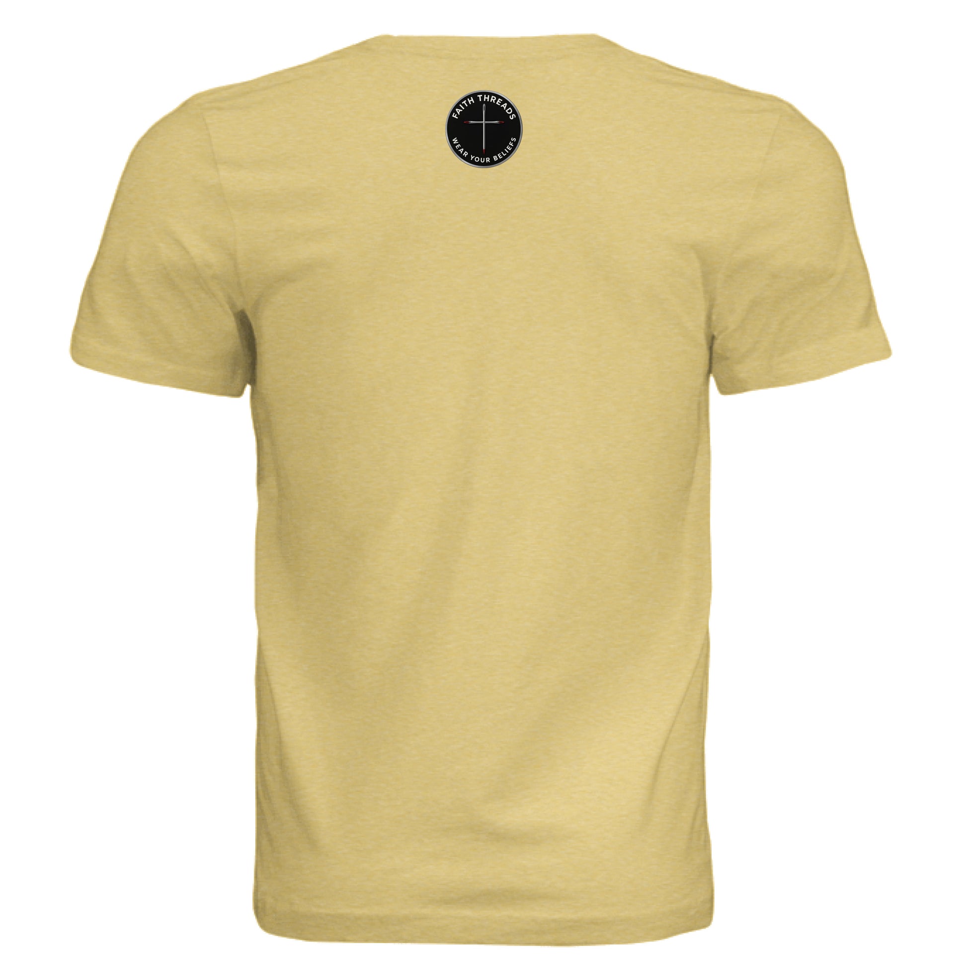 Mustard Triblend - BACK