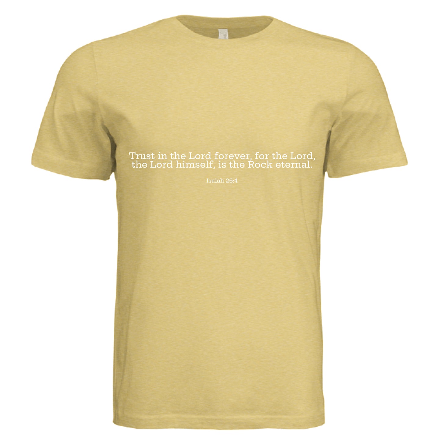 Mustard Triblend - FRONT