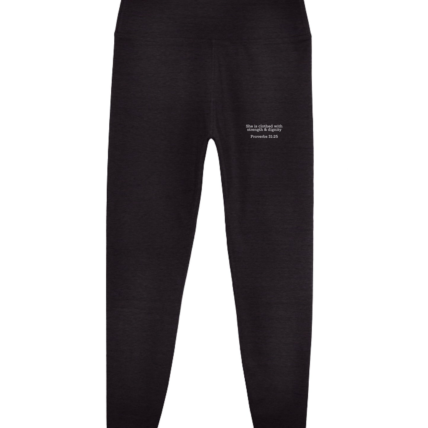 BLACK HEATHER - FRONT
