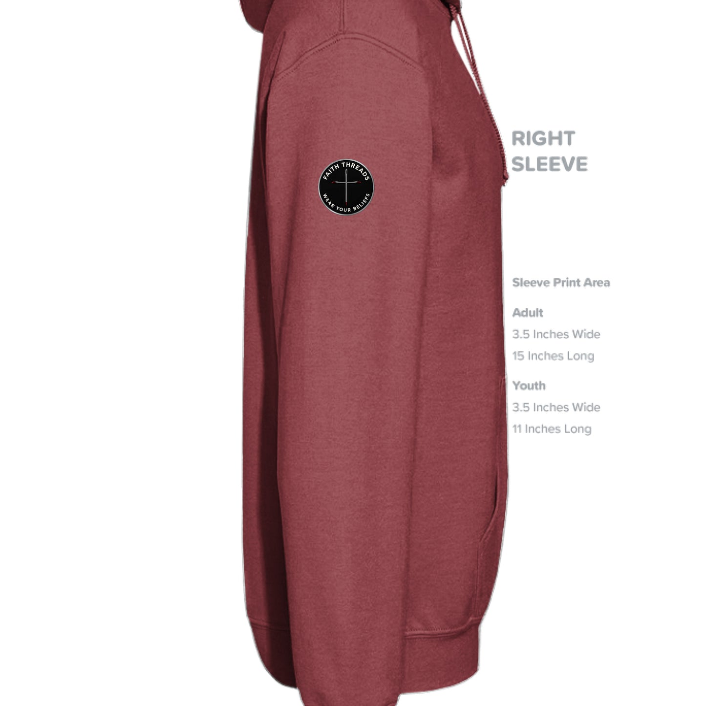 Heather Columbia Blue - SLEEVE_RIGHT