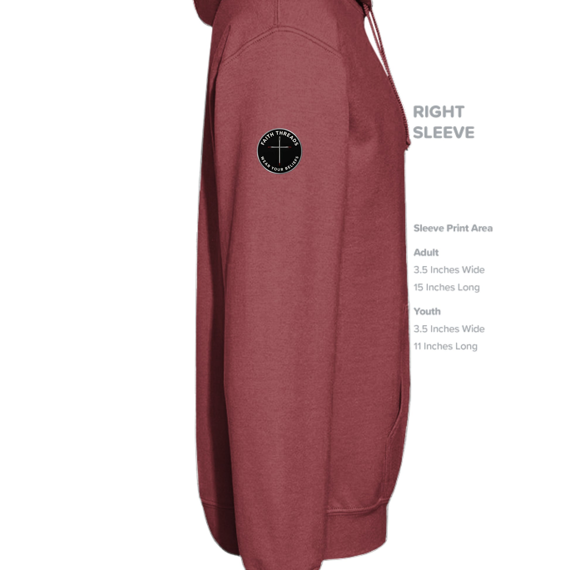 Heather Columbia Blue - SLEEVE_RIGHT