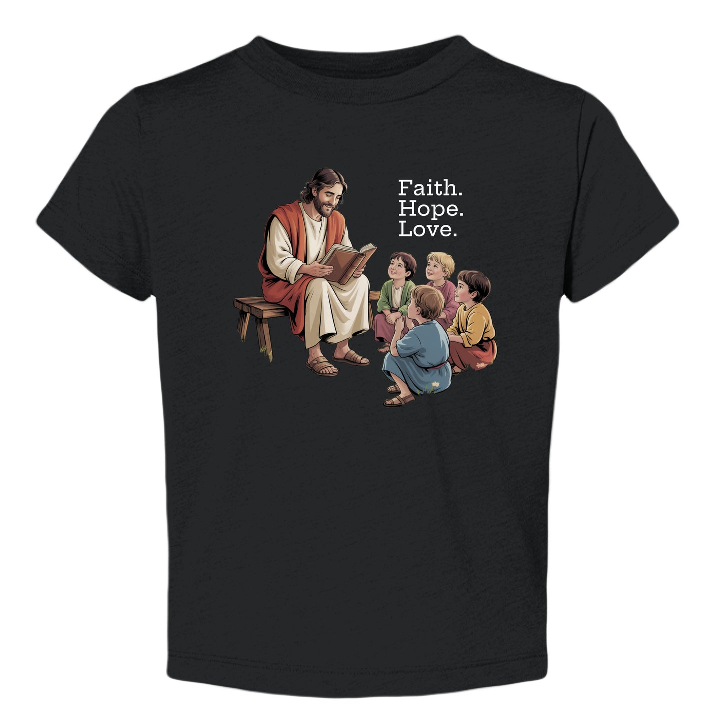 Solid Black Triblend - FRONT