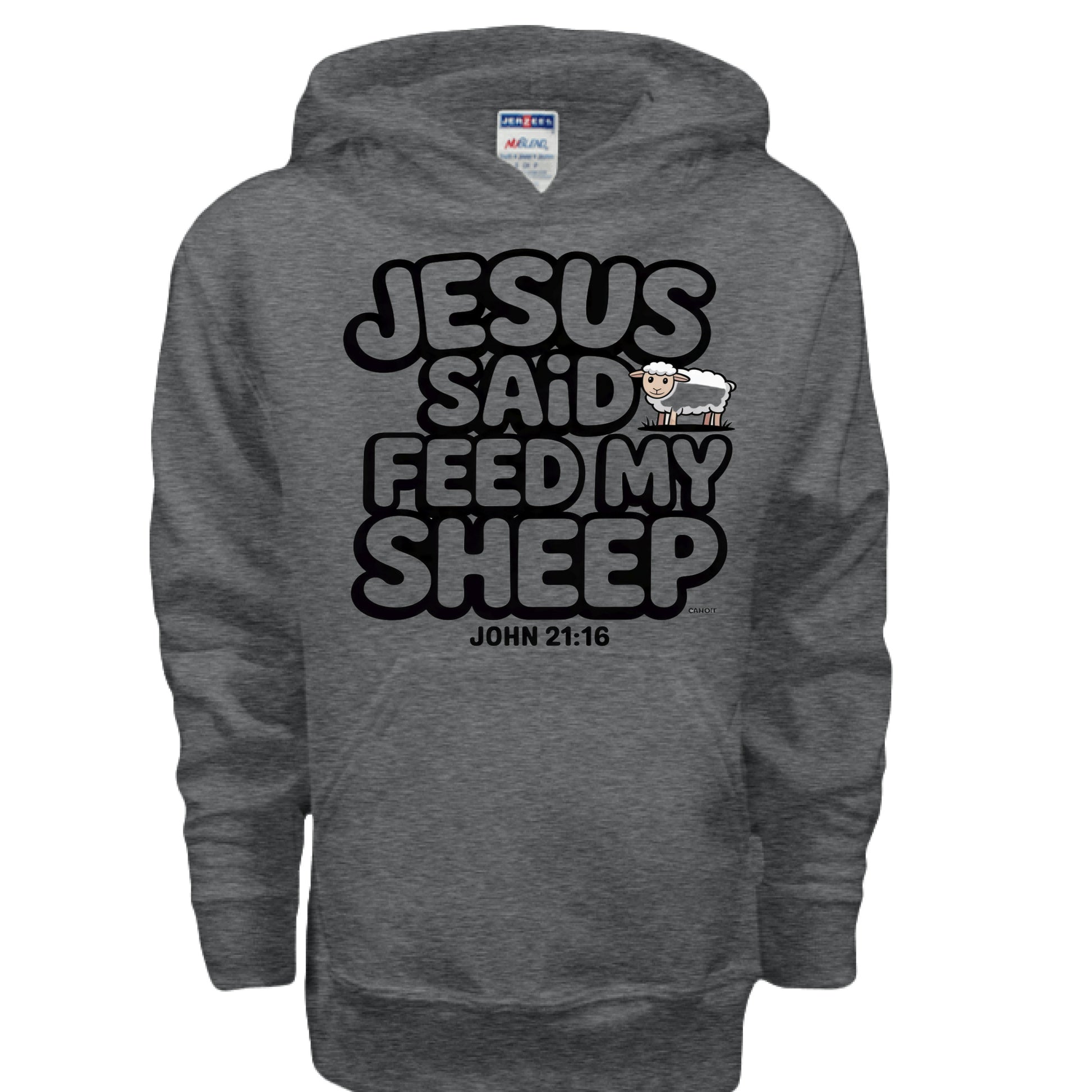 BLACK HEATHER - FRONT