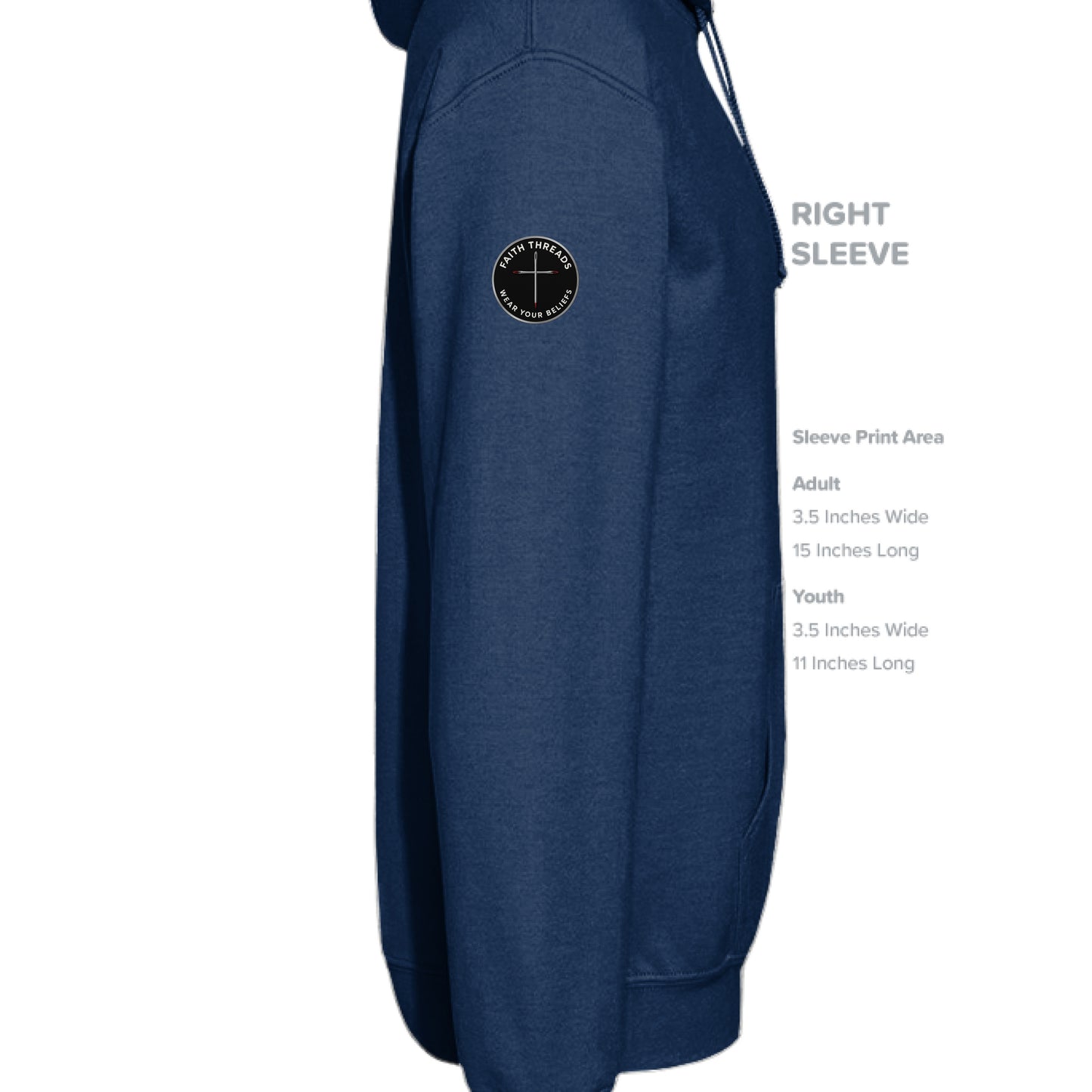 TRUE NAVY - SLEEVE_RIGHT